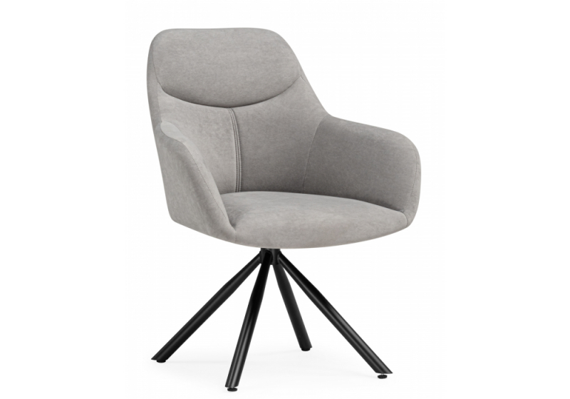 Стул на металлокаркасе Бартон 2 ткань мадера 22 / черный матовый (66x68x89). 